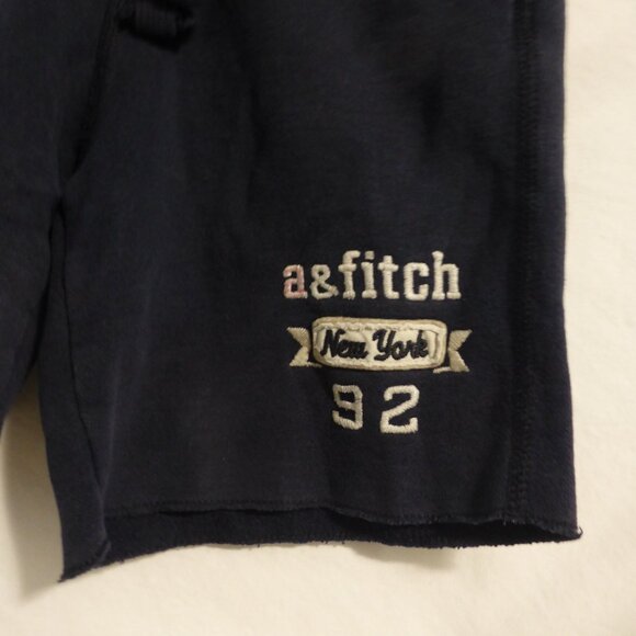 ABERCROMBIE KIDS | small | Navy Sweatshorts | Stretchy Waistband and Drawstring - Picture 7 of 14